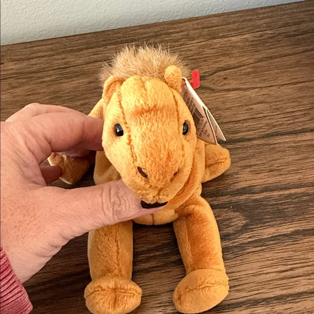 2000 TY Beanie Baby‎ Niles the Tan Brown Camel Beanbag Plush Toy Doll